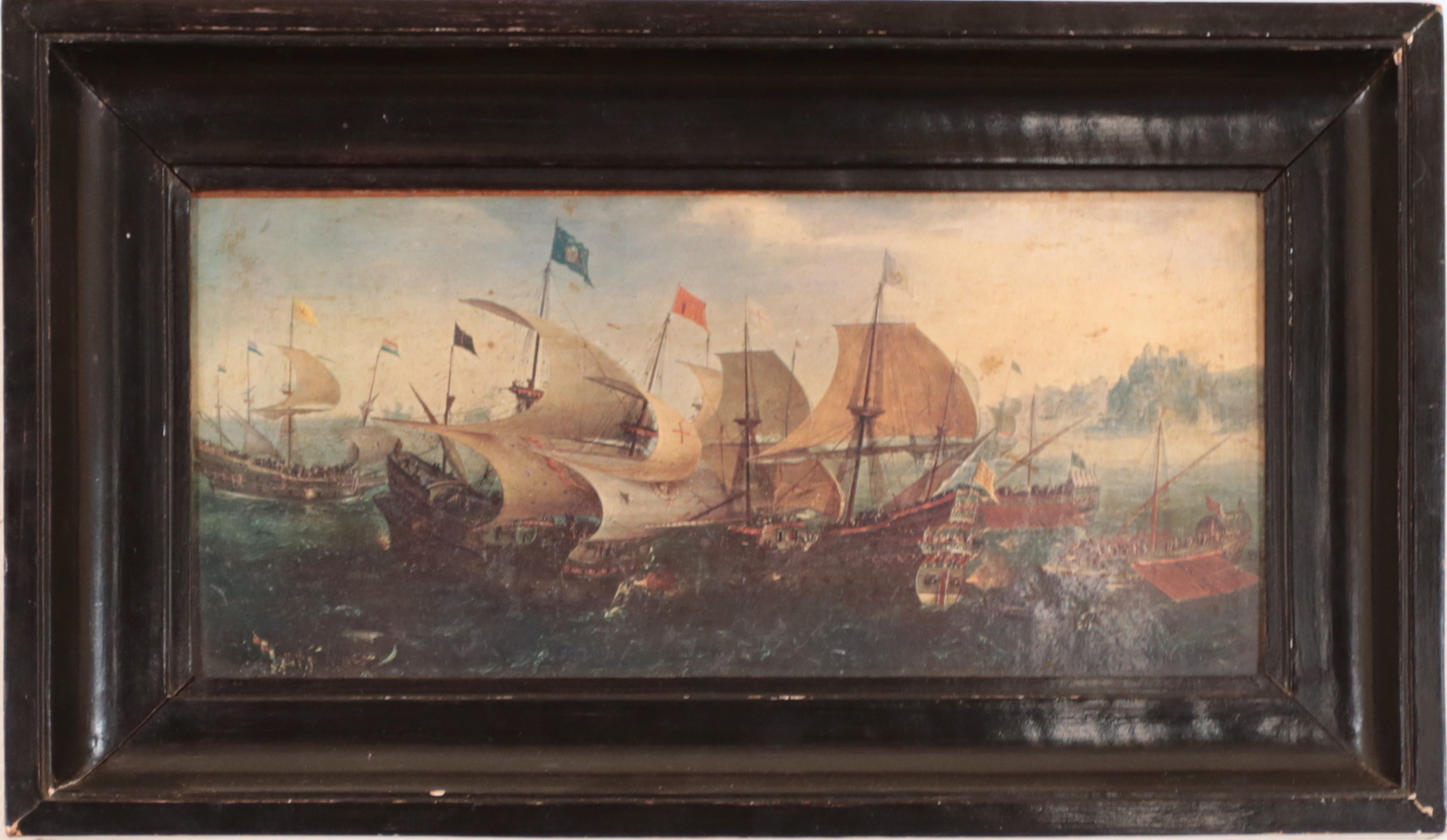 Obraz lodní bitvy