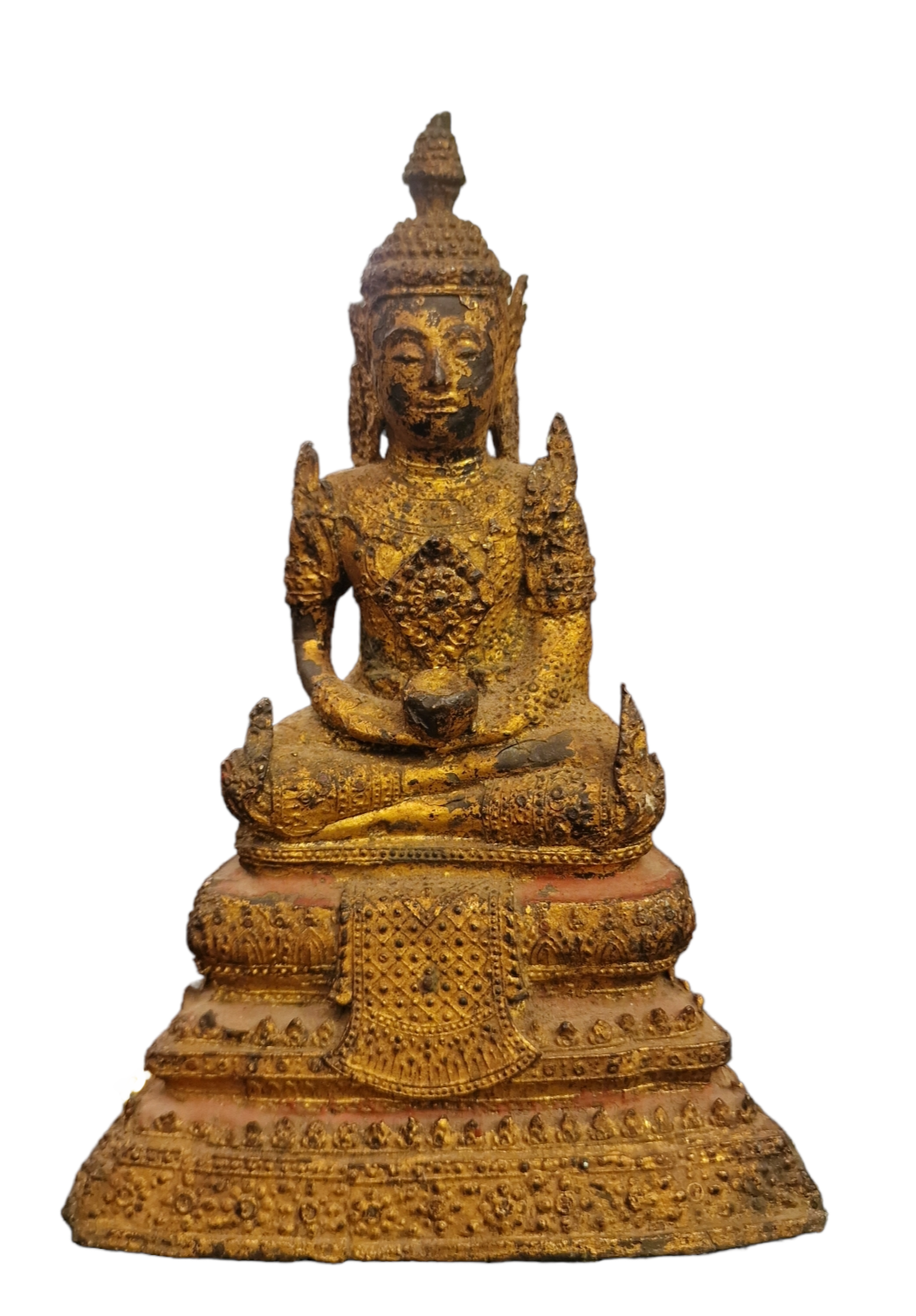 Bronzová socha Buddhy ze Siamu