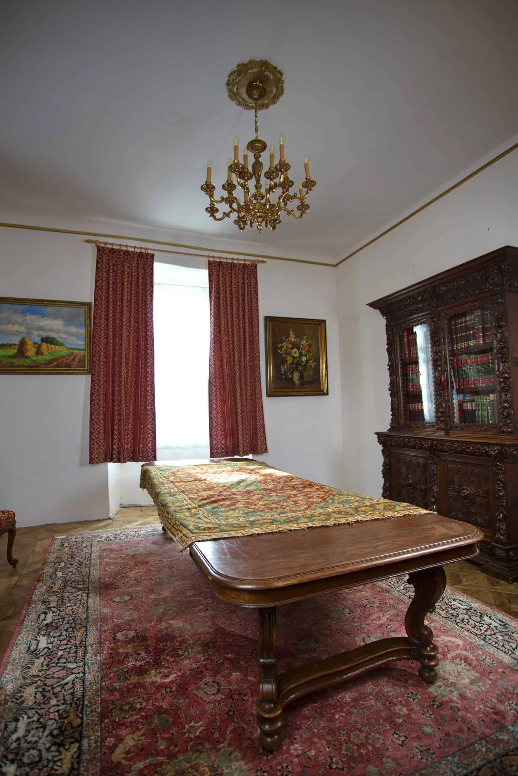 Francouzský jídelní stůl Ludvík XV., rozkládací, 19. století - 3