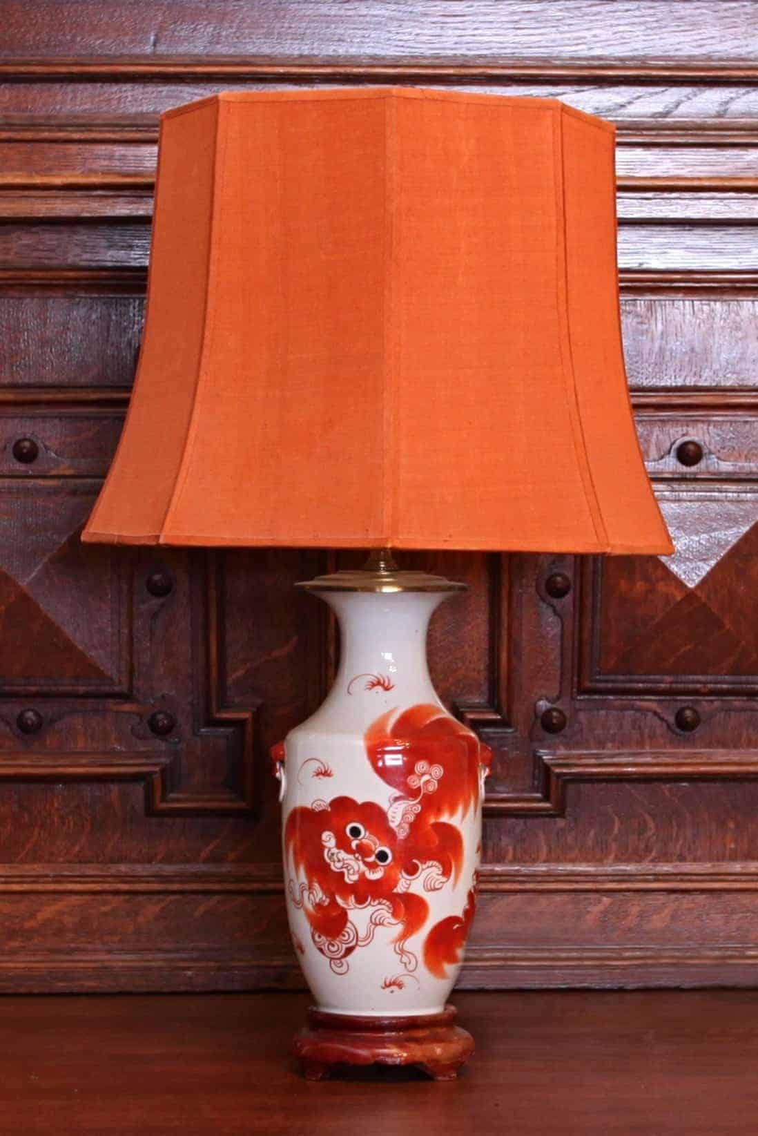 Čínská lampička – ručně malovaná