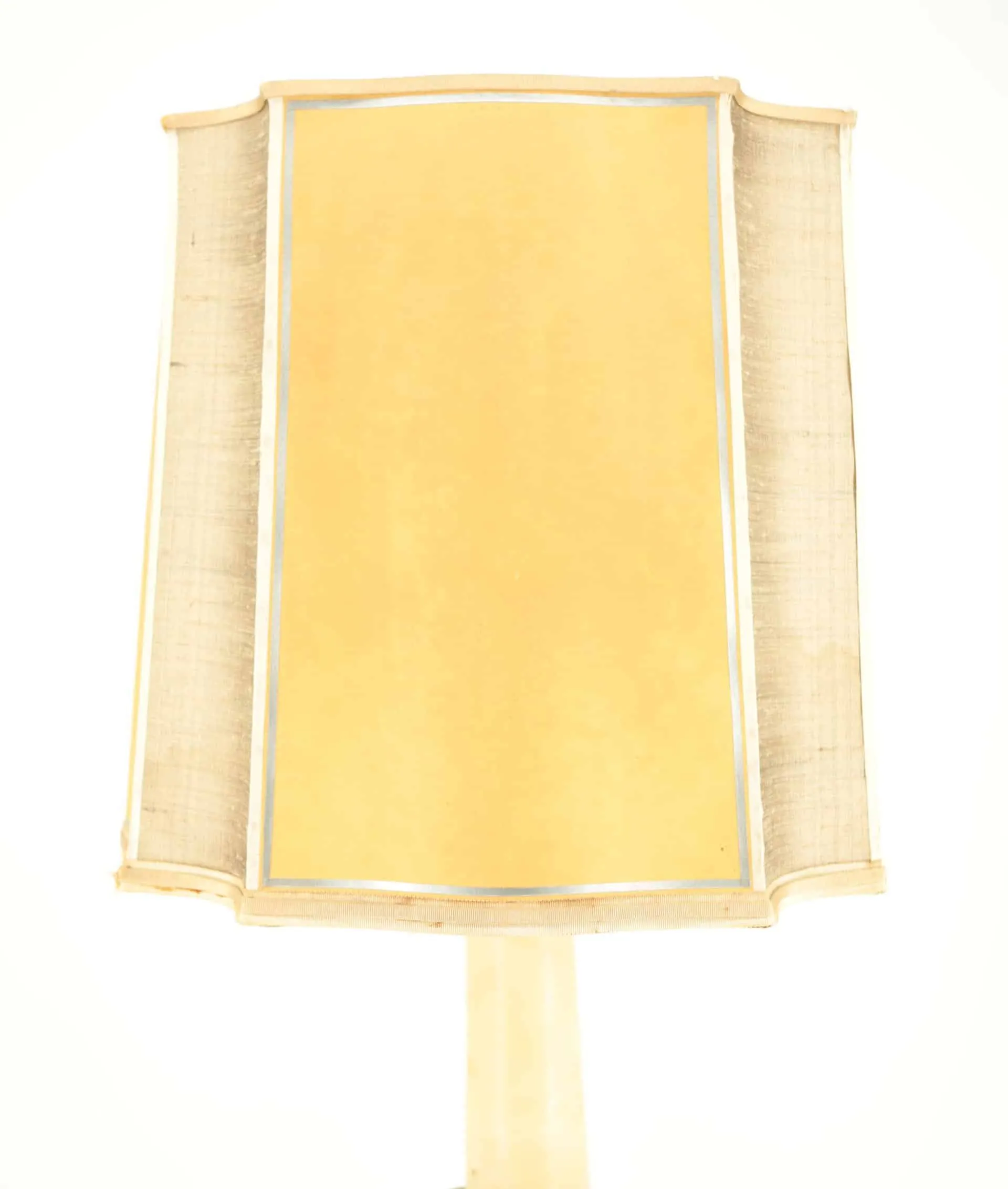 Dřevěná stojací lampa se stínidlem z pergamenu - 2