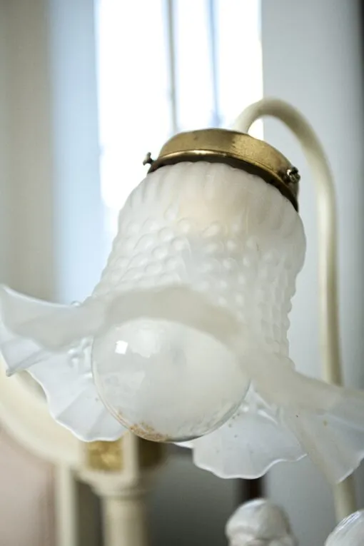 Italská porcelánová lampička - 2