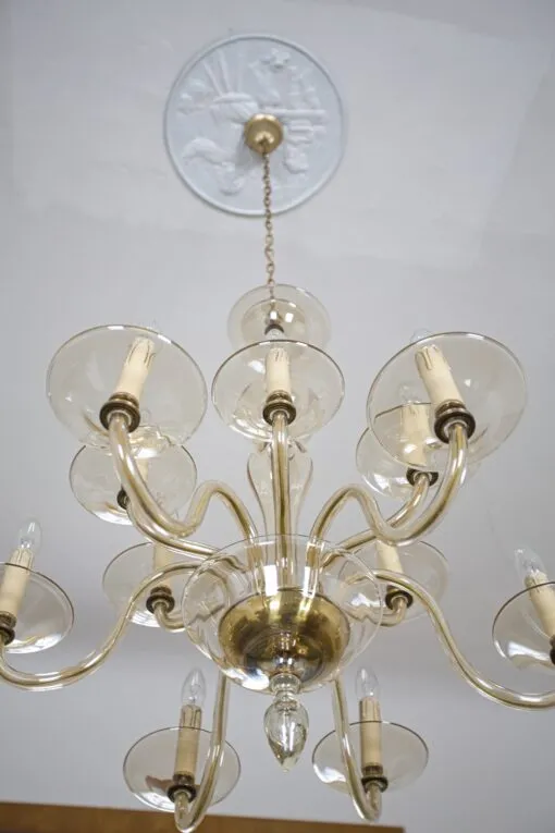 Murano skleněný lustr 1970 - 5