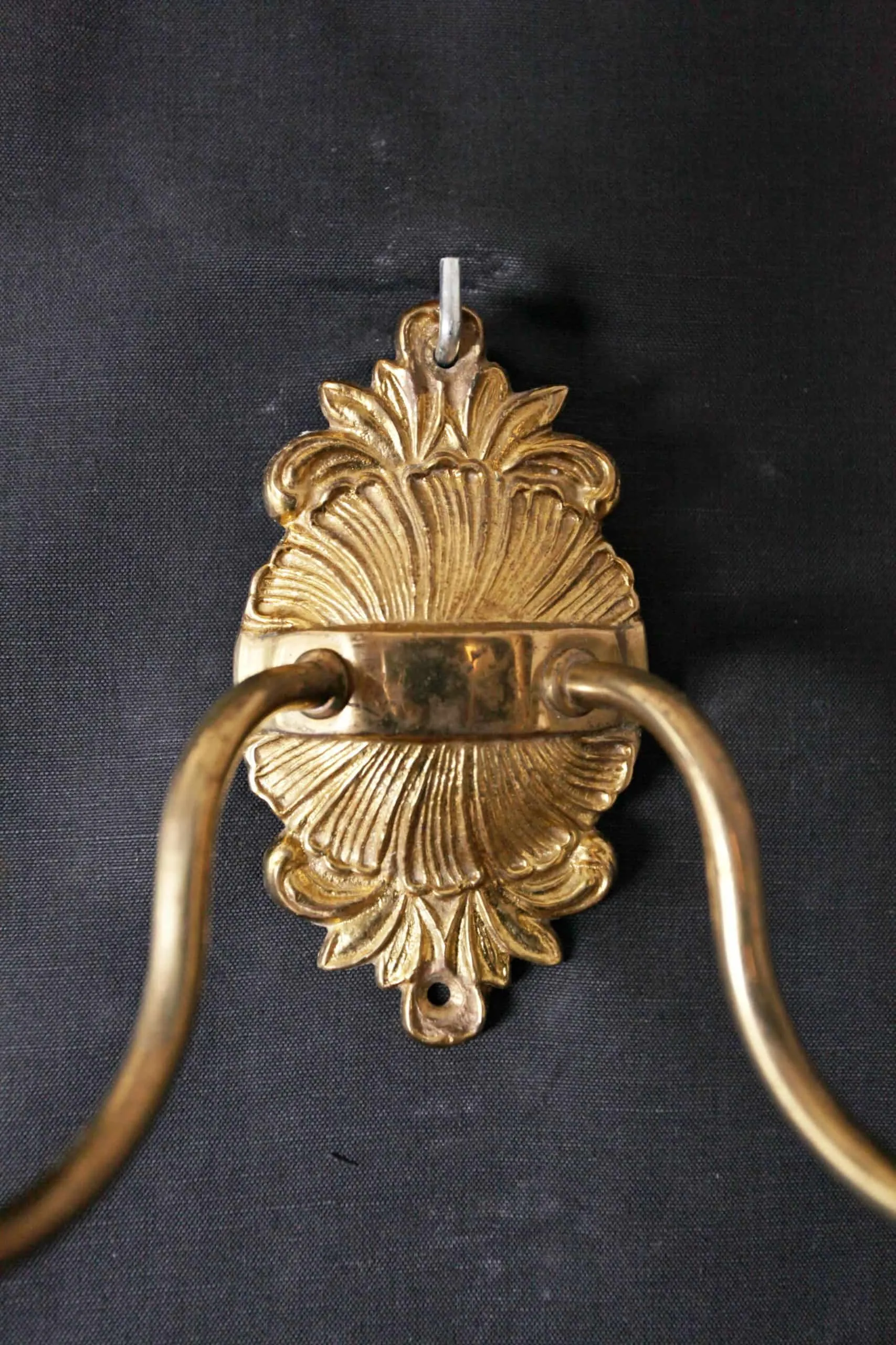 Nástěnná lampa, zrestaurovaná, výška 15 cm - 2