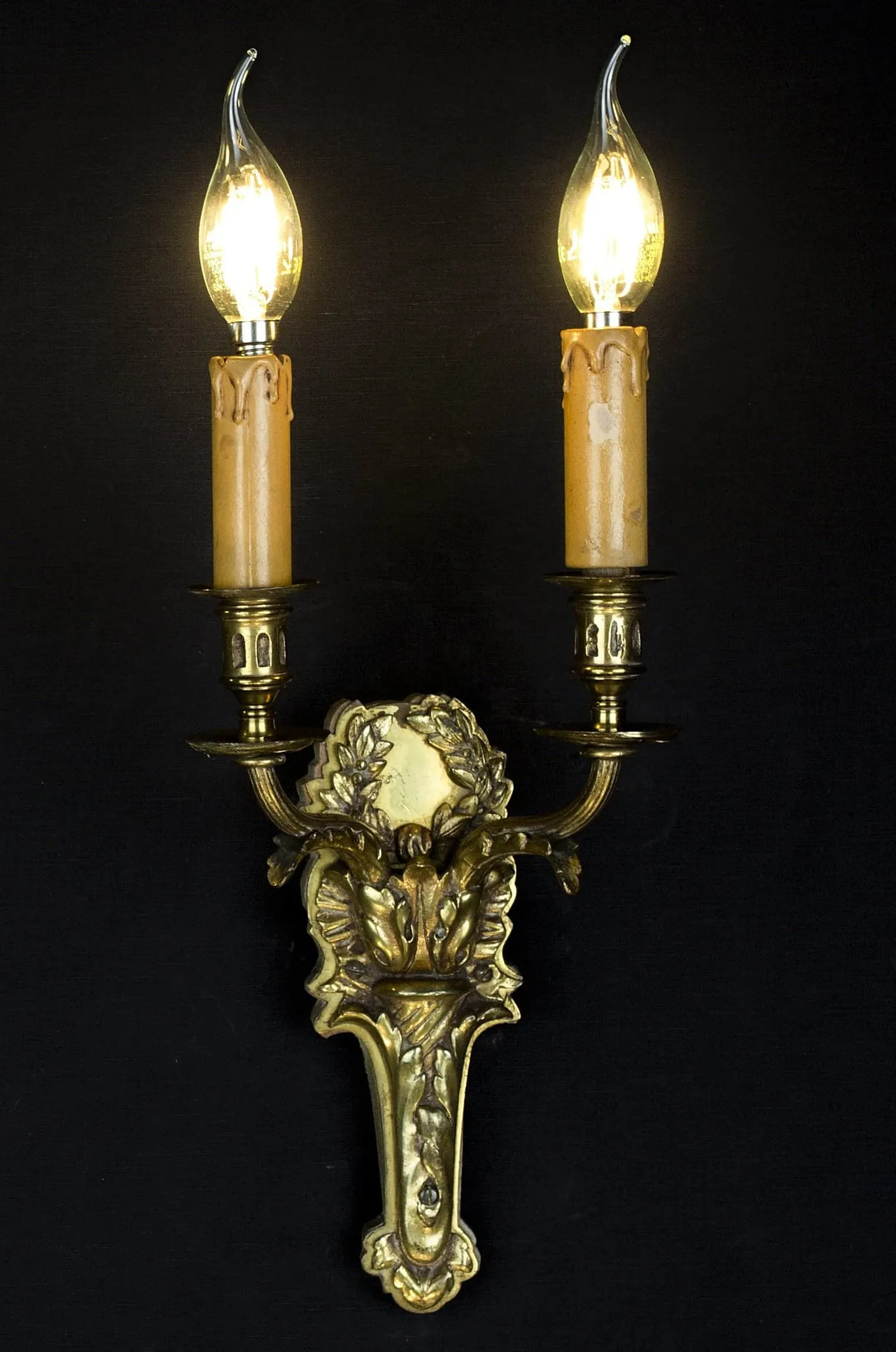 Párové starožitné lampy na zeď - 2
