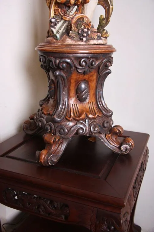 Pětiramenný světlonoš v barokním provedení, lampa - 4