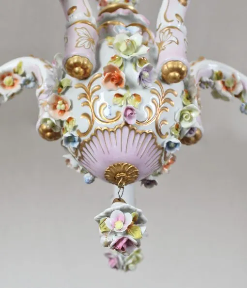 Porcelánový lustr – Capodimonte - 3