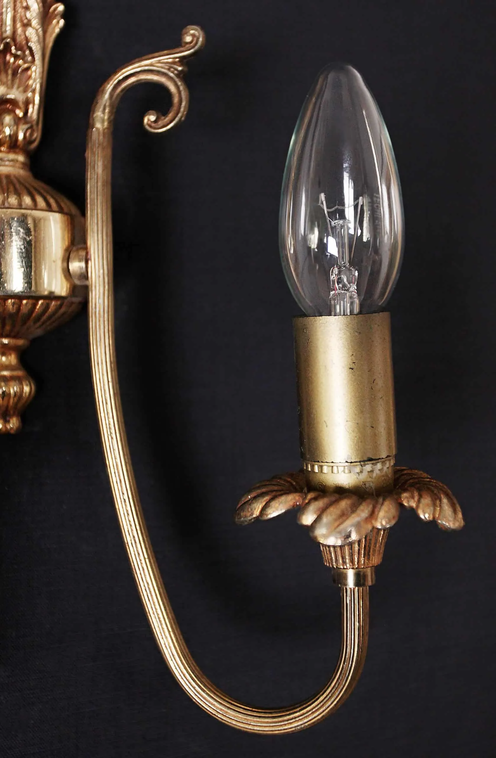 Trojice nástěnných lamp výška 35,5 cm - 3