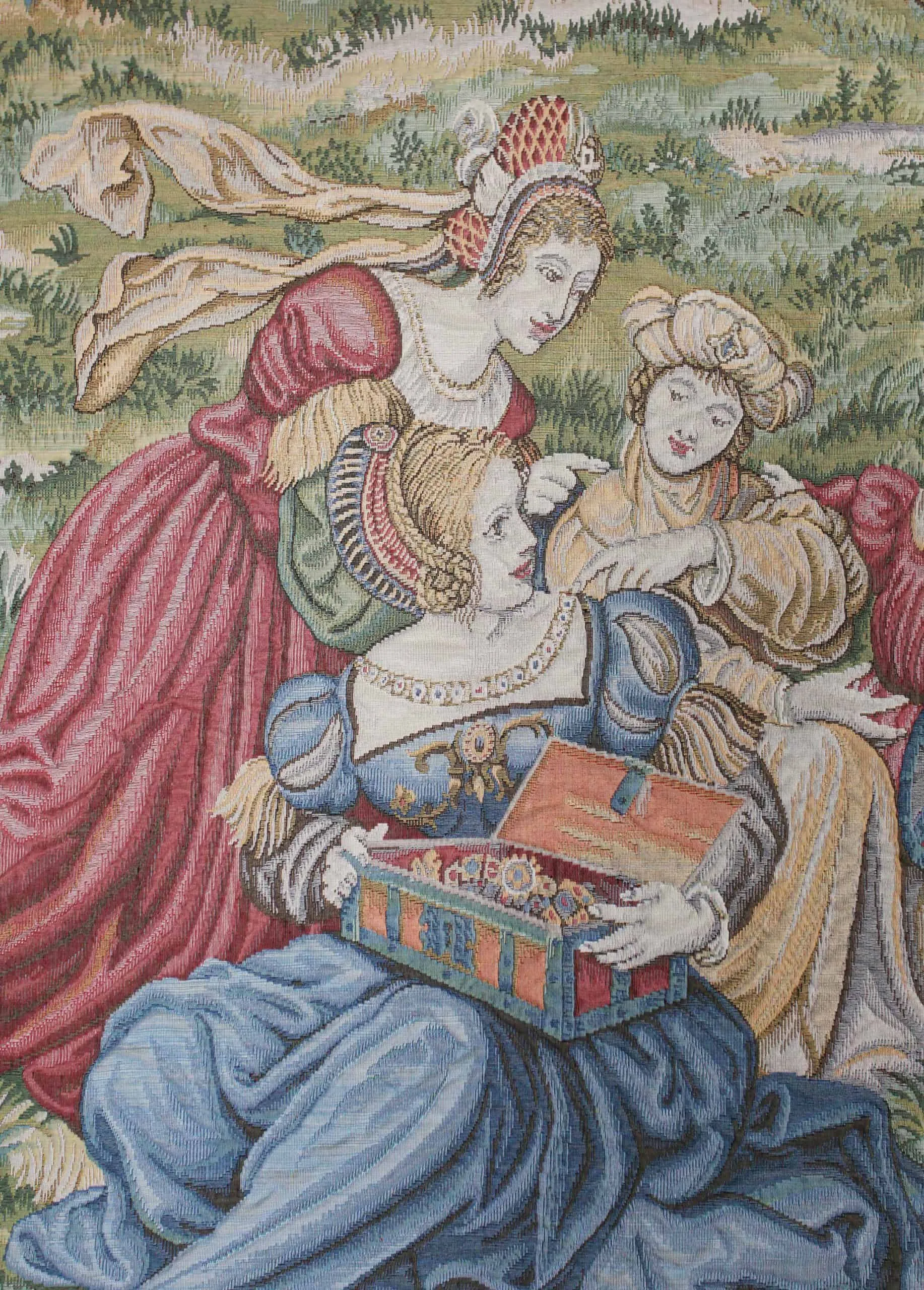 Gobelín  tapiserie s motivem bohatství 136 x 185 cm - 2
