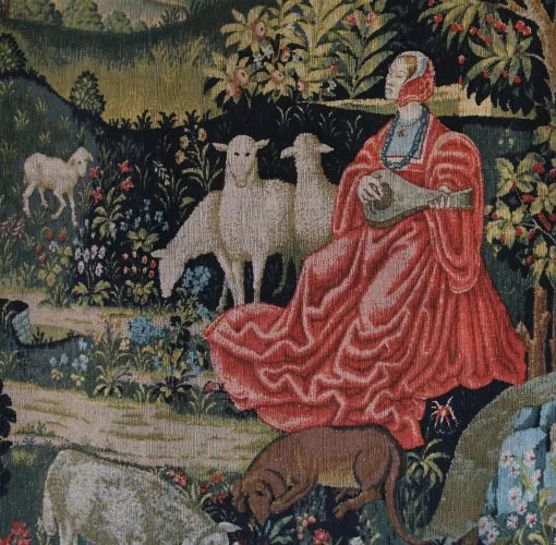 Tapiserie gobelín Concert Champetre 180 x 215 cm – Robert Four - 2