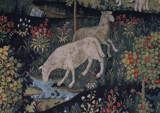 Tapiserie gobelín Concert Champetre 180 x 215 cm – Robert Four - 3