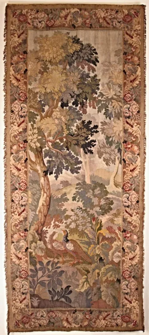 Vlámská tapiserie gobelín z 18.století, 303 x 128 cm - 2