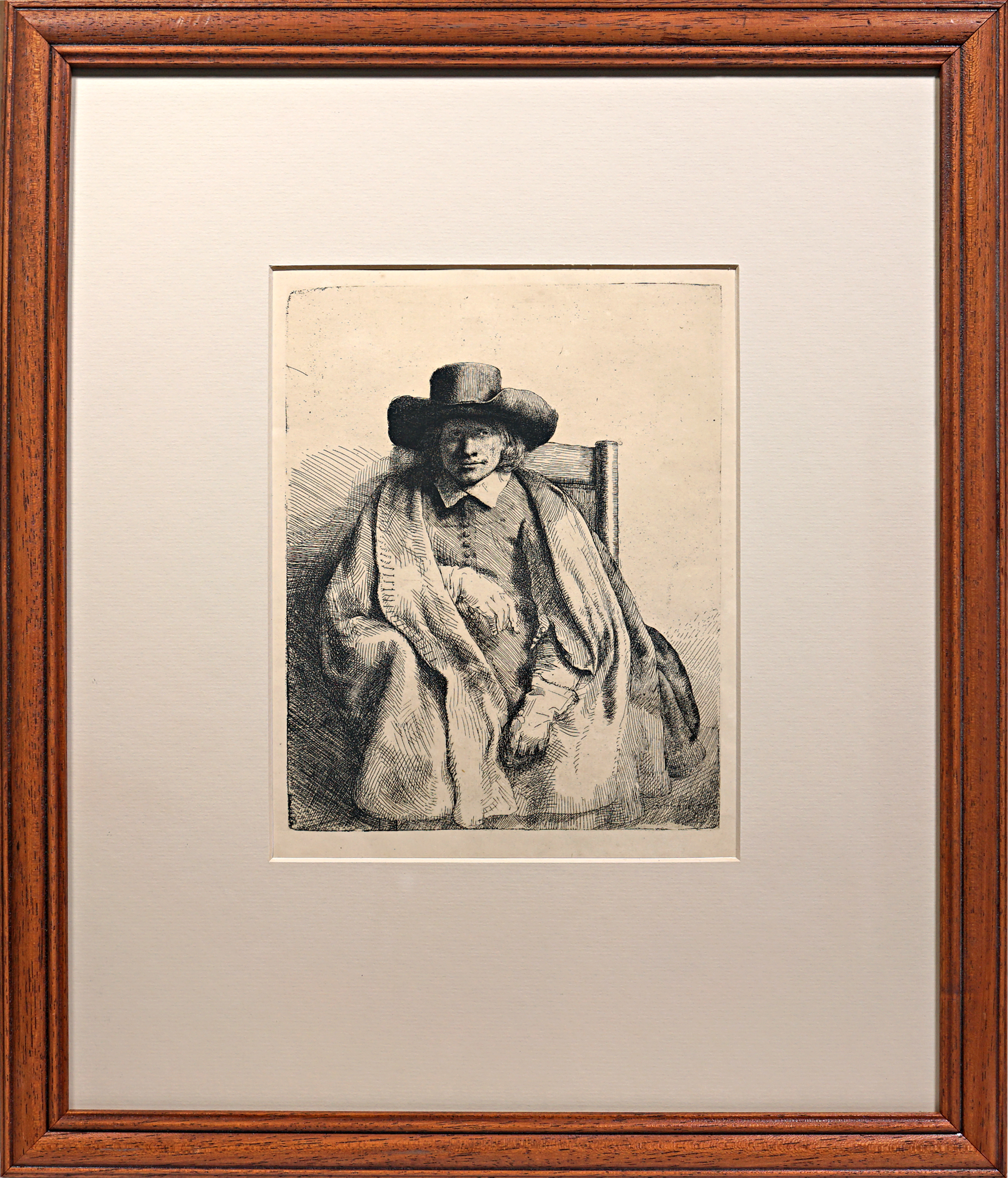 Portrét Clemanta de Jonge – Rembrandt Harmenszoon van Rijn
