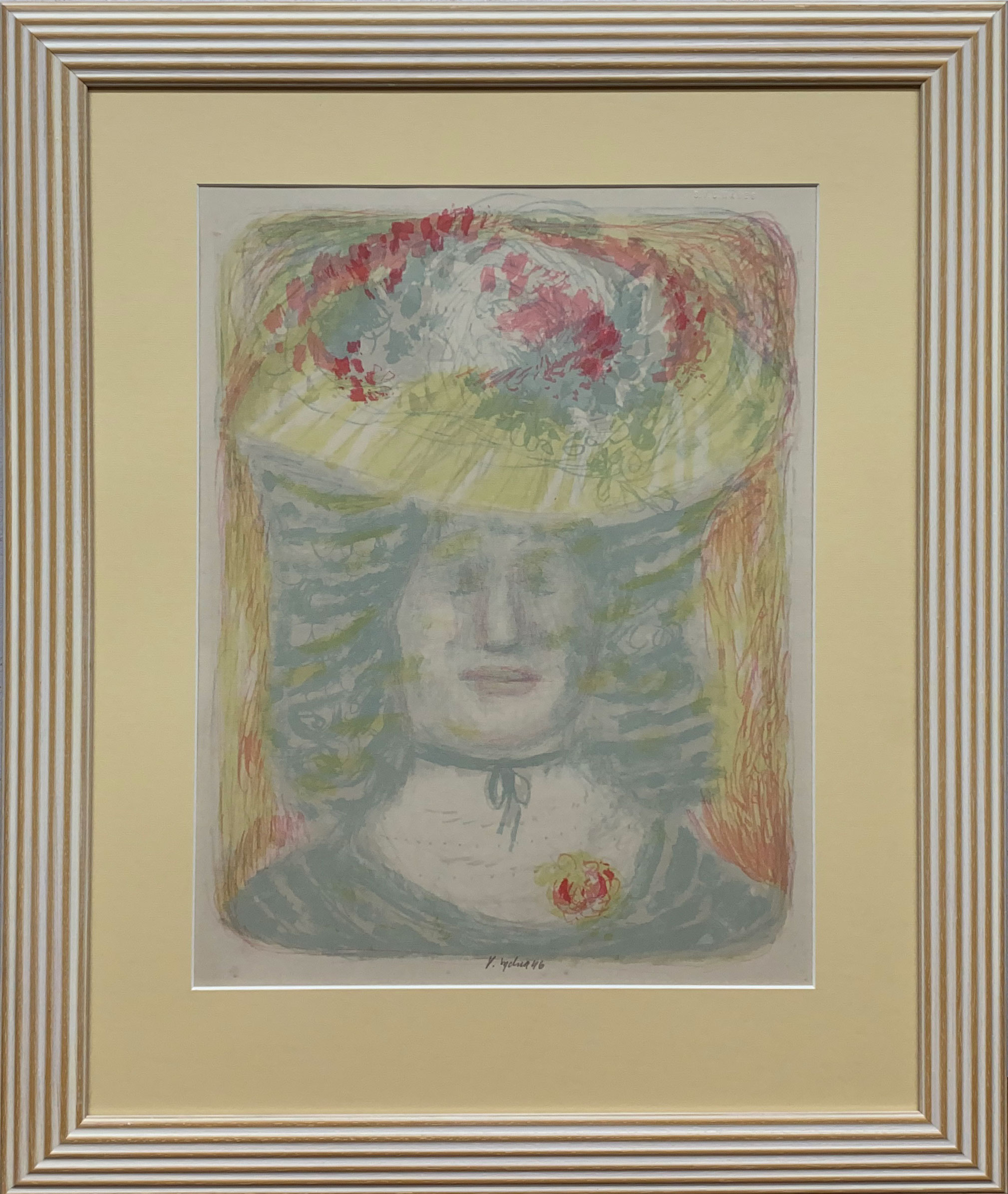 Dívka v klobouku – Vladimír Sychra - 1