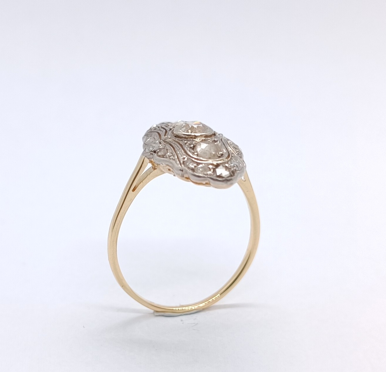 Art deco diamantový prsten - 7