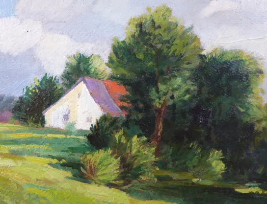 Stavení se stromy za slunného dne - 3
