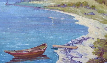 Till – Pobřeží s loďkou - 4