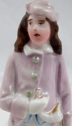 Porcelánová soška lovce - 2