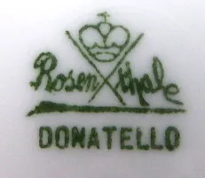 Secesní moka šálek – Rosenthal, Donatello - 5