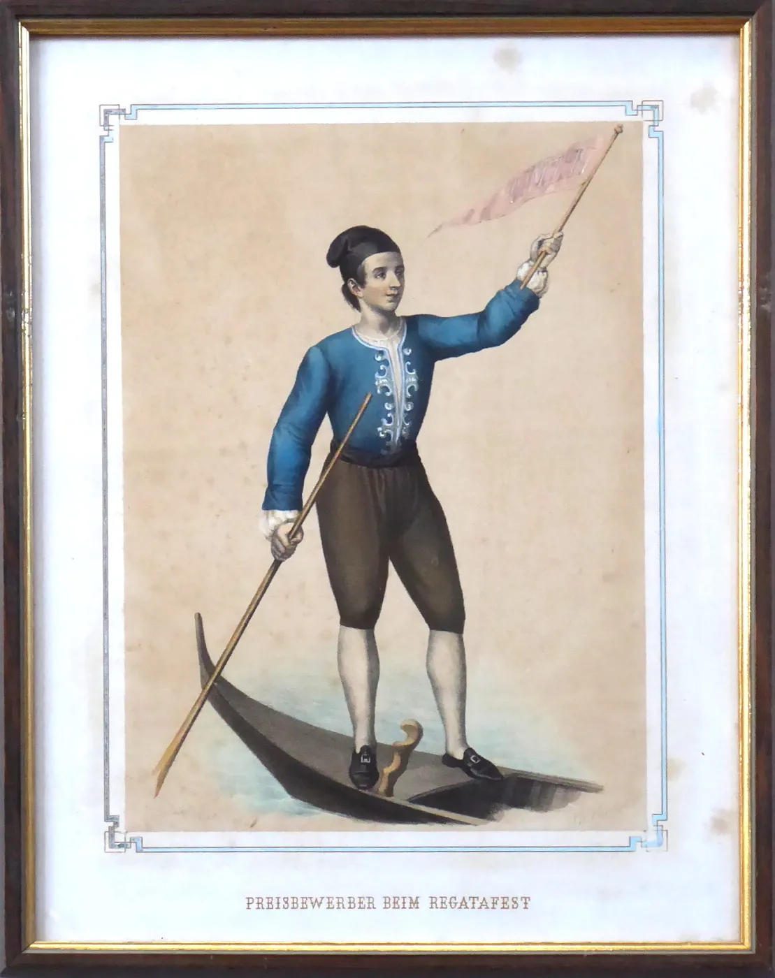 Giuseppe Rebellato – Uchazeč o cenu v závodě gondol