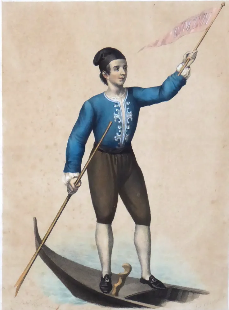 Giuseppe Rebellato – Uchazeč o cenu v závodě gondol - 2