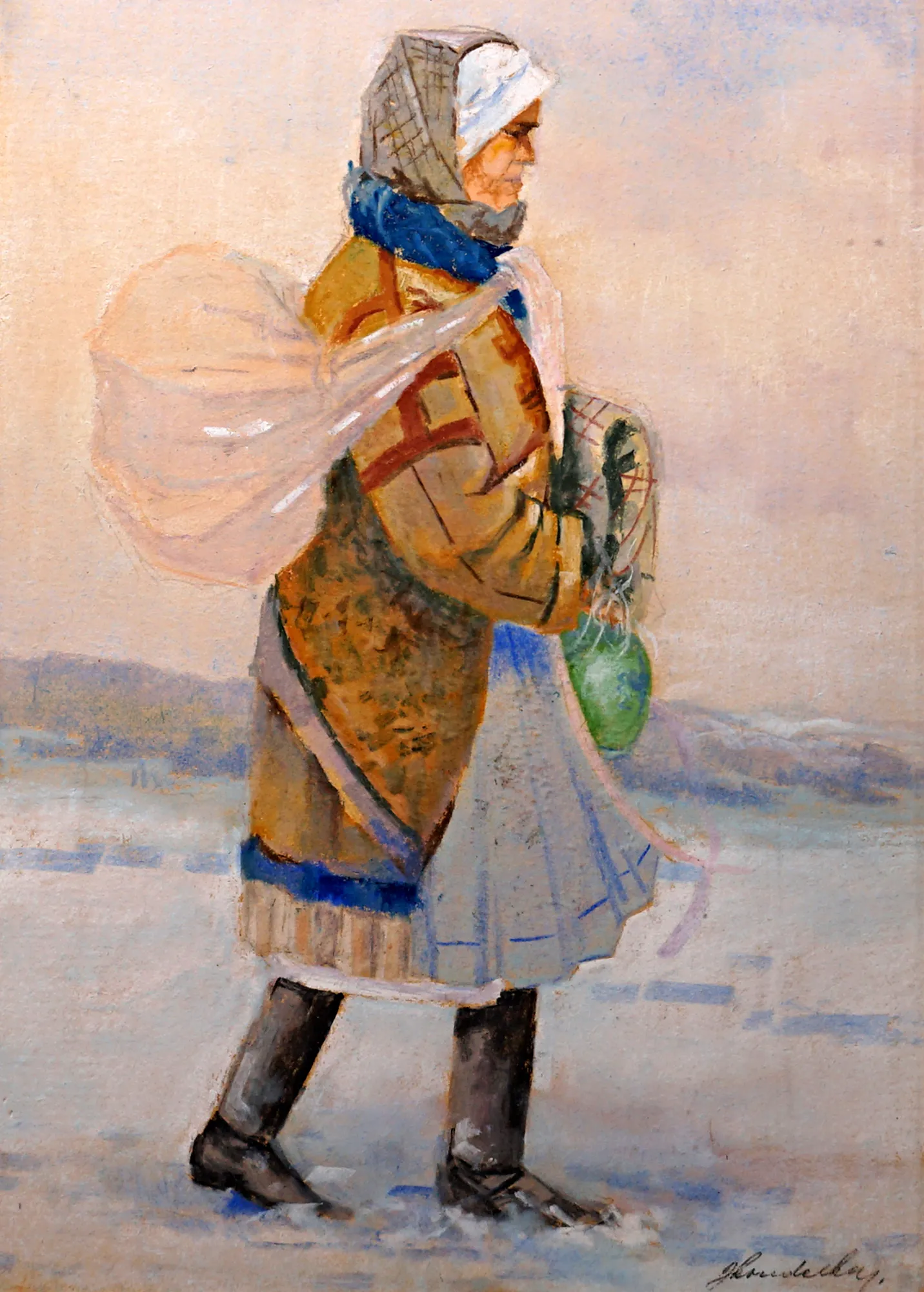 Žena v kožichu : Josef (Joža) Koudelka - 2