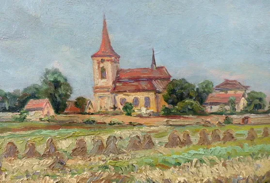 Karel Urbánek – Ve žních u Hrubého Jeseníku - 3