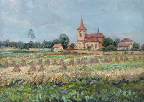 Karel Urbánek – Ve žních u Hrubého Jeseníku - 4