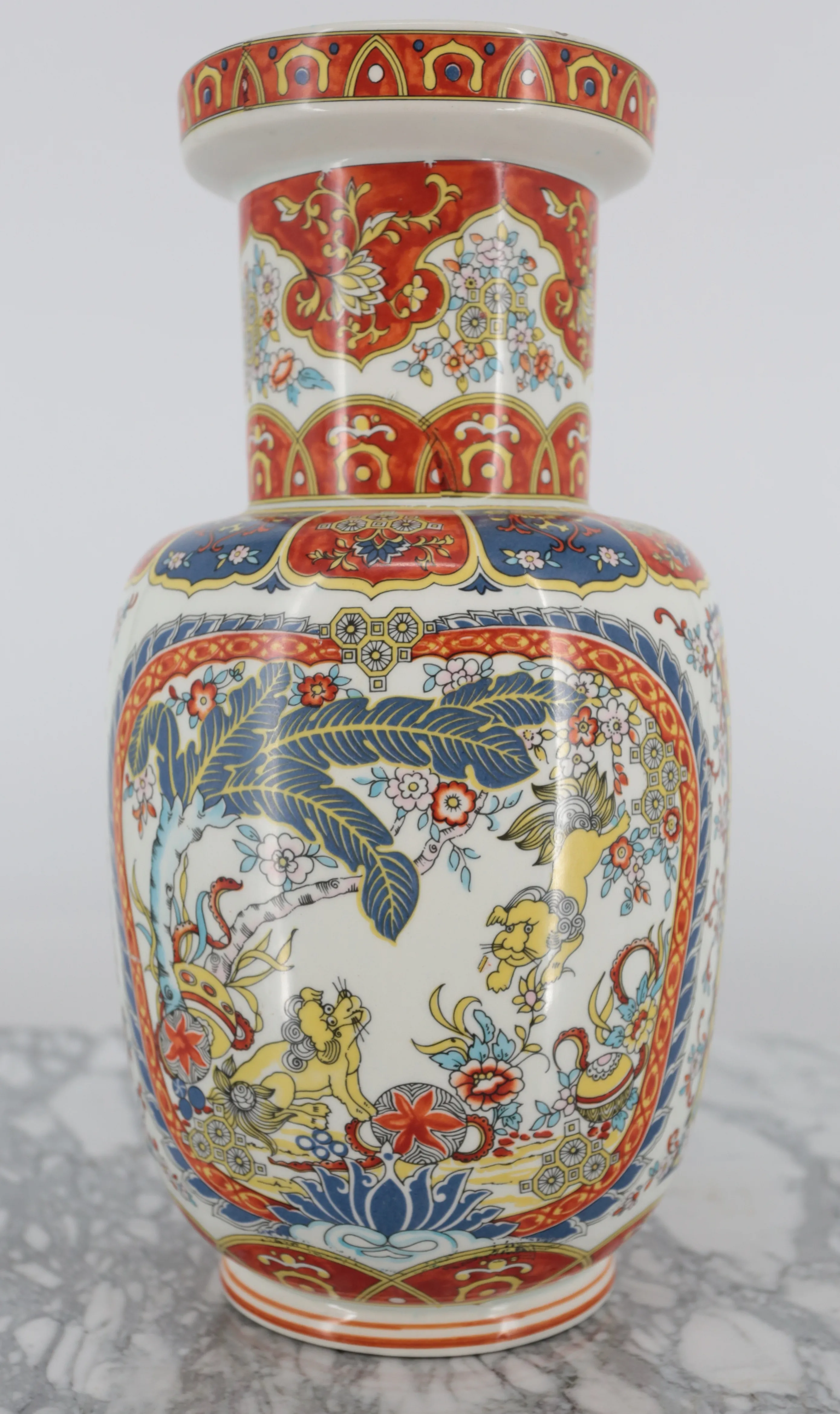 Italská váza Ardalt, chinoserie, výška 30 cm