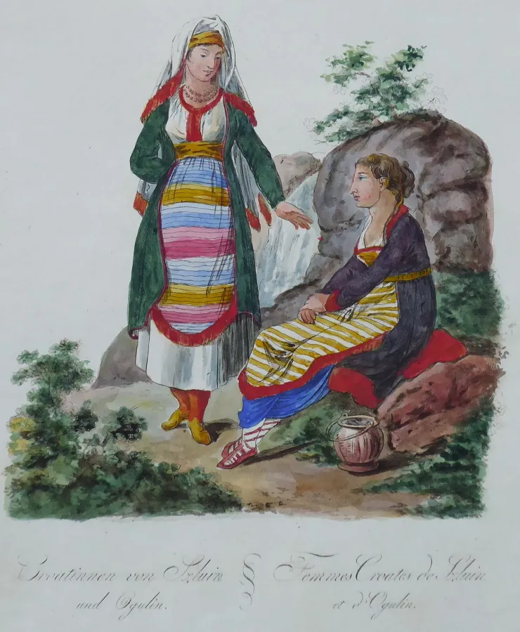 Costumes de la Monarchie Autrichiene – 8 listů - 4