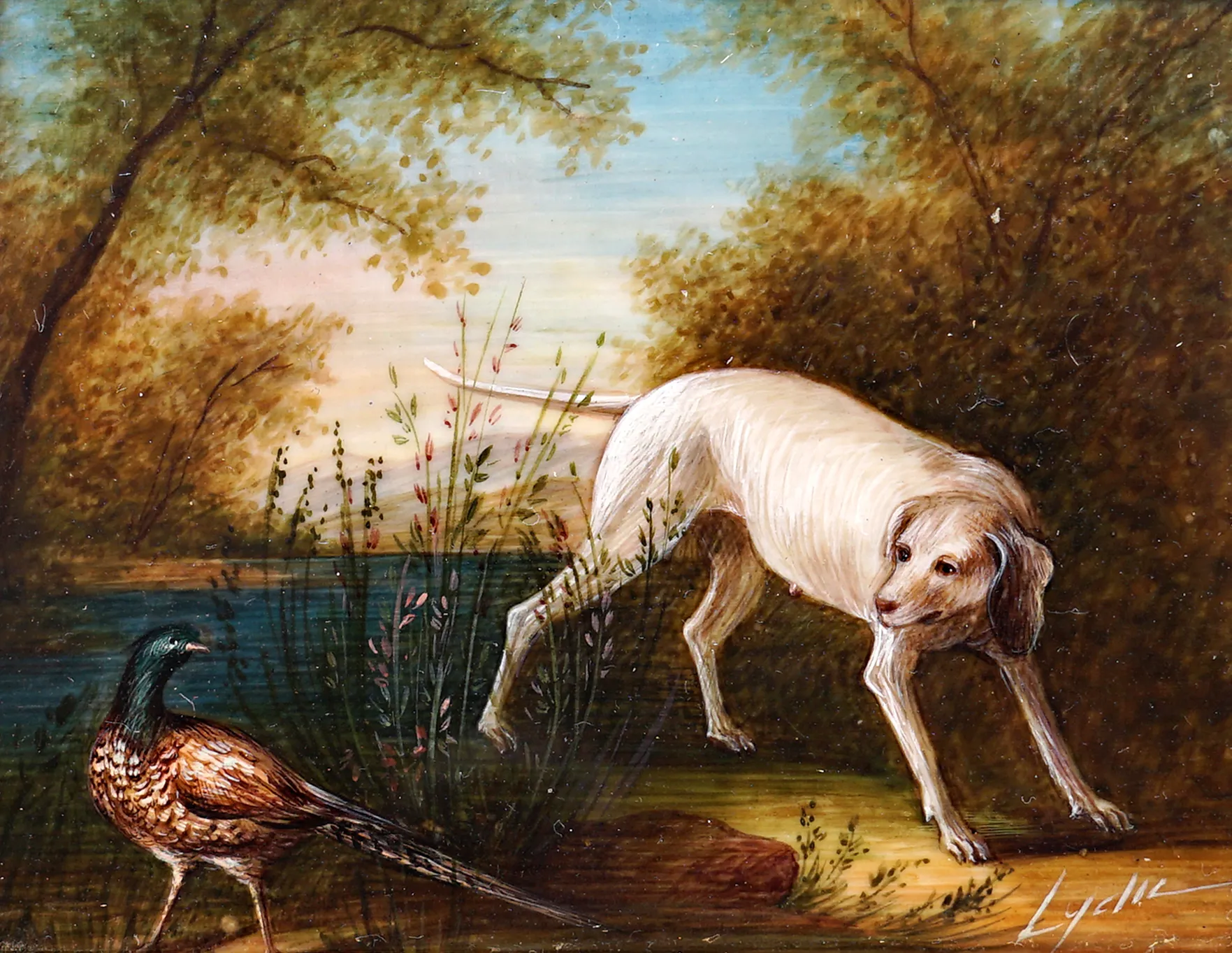 Lovecký motiv – miniatura : Lydic - 2