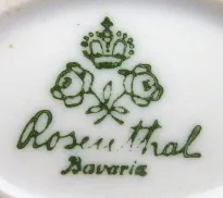 Oválná vyšší dóza s kvítky – Rosenthal - 5
