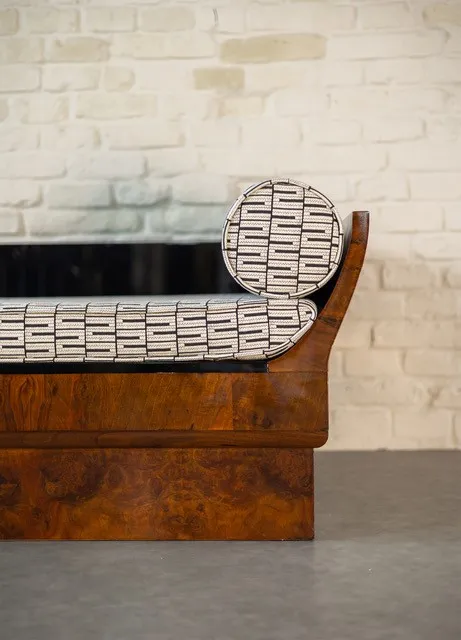 Luxusní art deco sofa – pár - 11