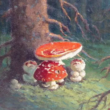Miroslav Šašek – Muchomůrky červené v lese - 3