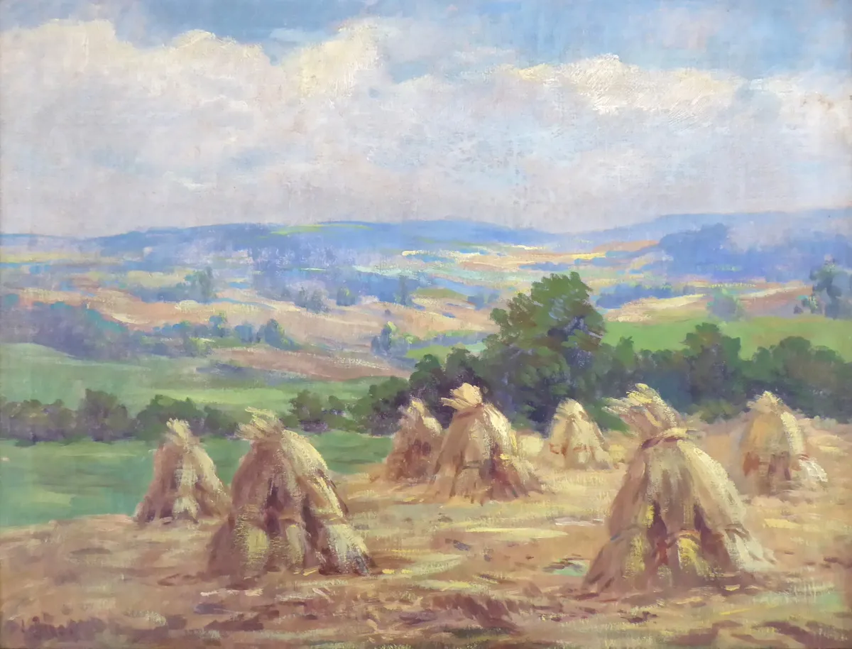 Josef Bino (1881-1947) – Žně na Vysočině - 2