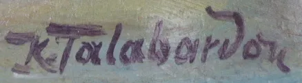 Charlotte či Karla Talabardon, vl. jm. Karla Jelínková – Zátiší s květinami ve váze - 4