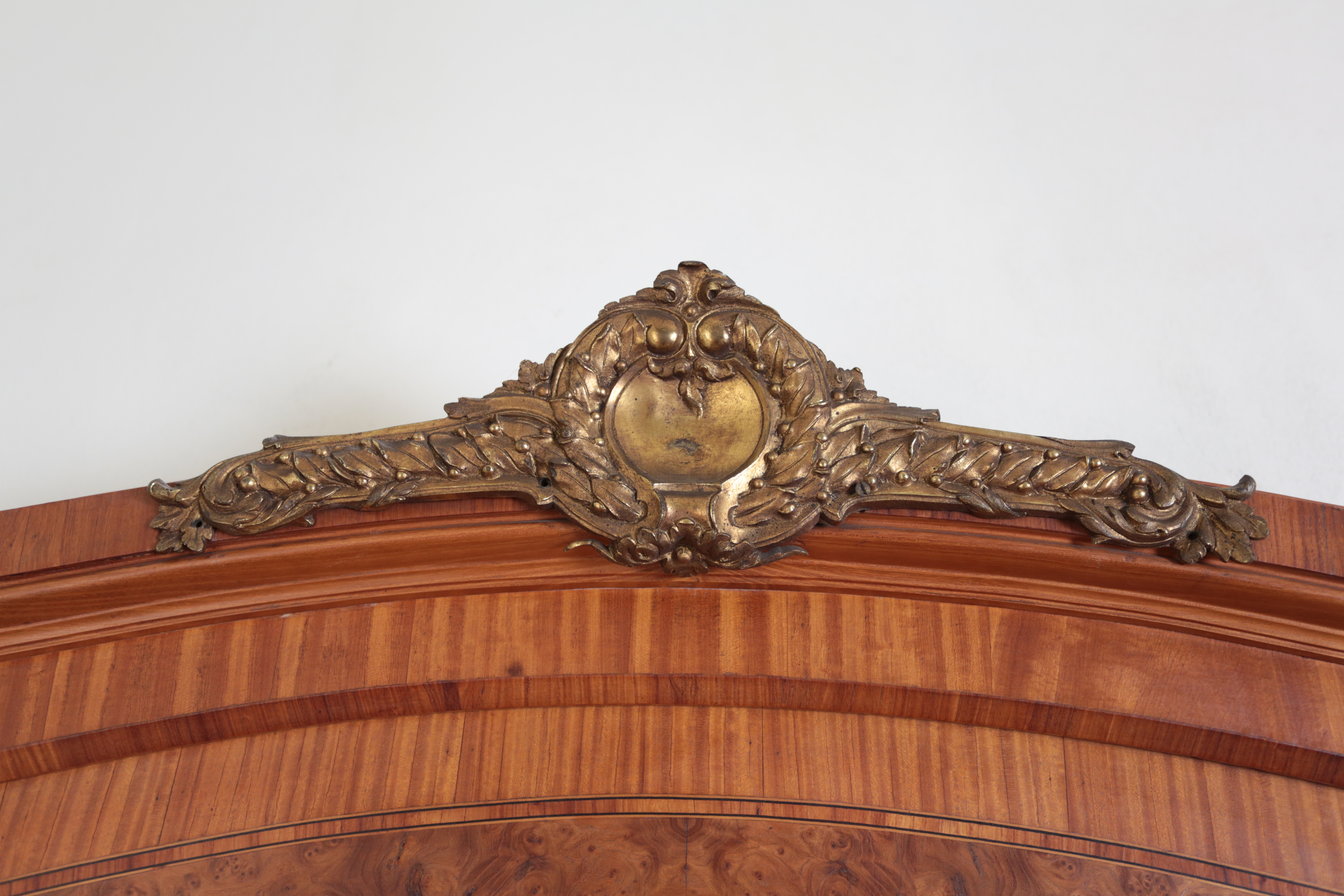 Starožitné velké Trumeau zrcadlo v klasicistním stylu - 3