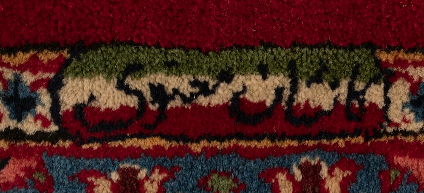 Velký perský koberec Kashan, signovaný 451 x 325 cm - 6