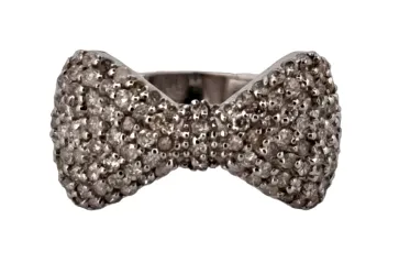 PRSTEN Z BÍLÉHO ZLATA – DIAMANTOVÁ MAŠLIČKA - 3
