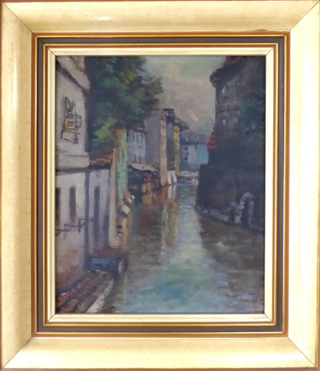 Emanuel Bakla (1878-1943) - Čertovka na Kampě