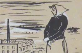 Vojtěch Sedláček (1892-1973) – Dívka u továrny - 3