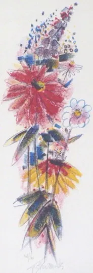 Cyril Chramosta – Kapr, Barevné květiny - 3