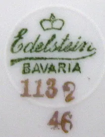 Bílý a zlacený moka šálek – Edelstein, Küps - 6