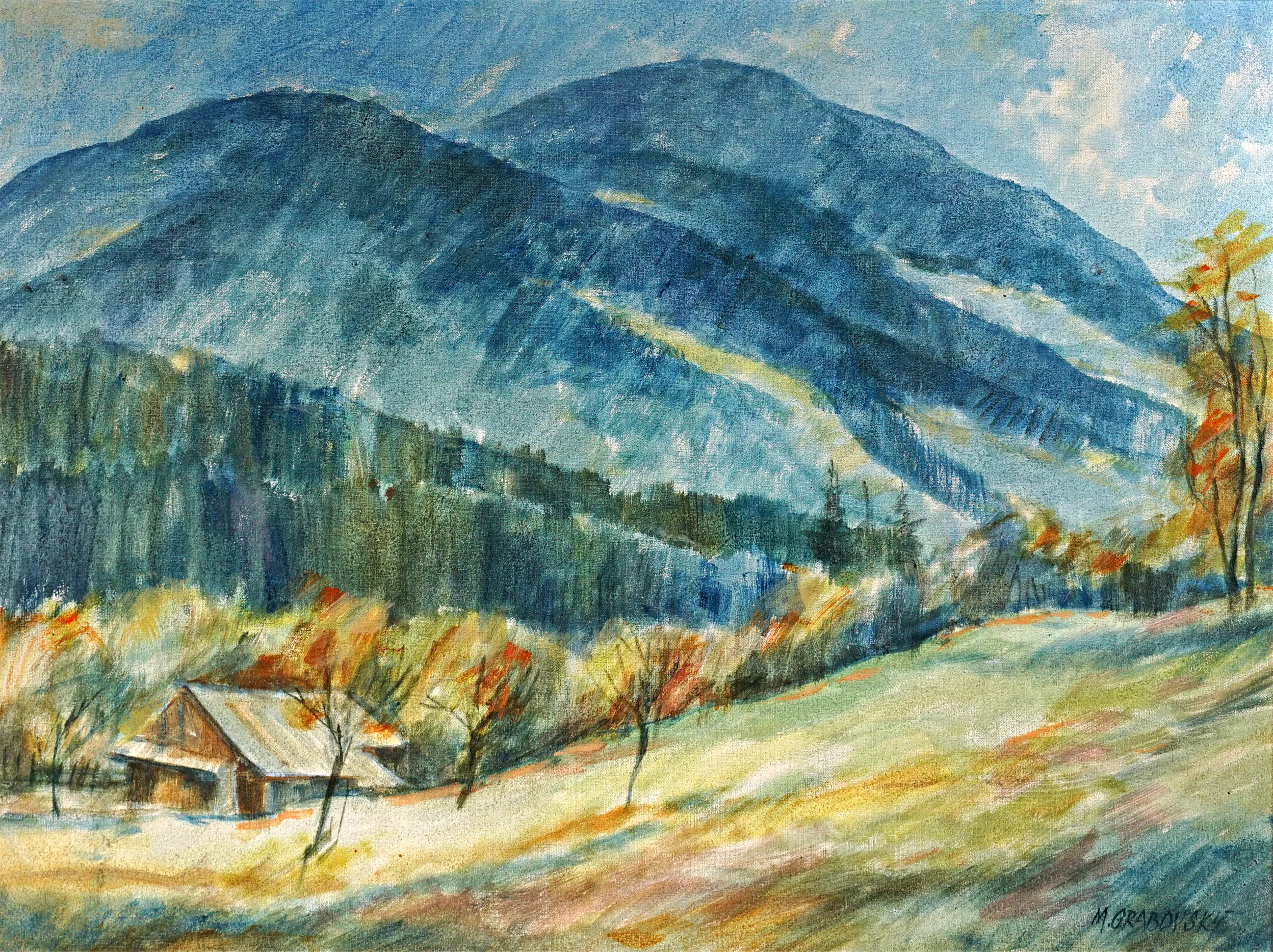 Miroslav Grabovský – Podzim na Kněhyňce - 2