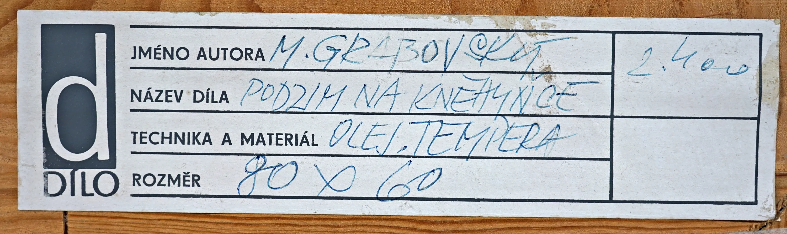 Miroslav Grabovský – Podzim na Kněhyňce - 5