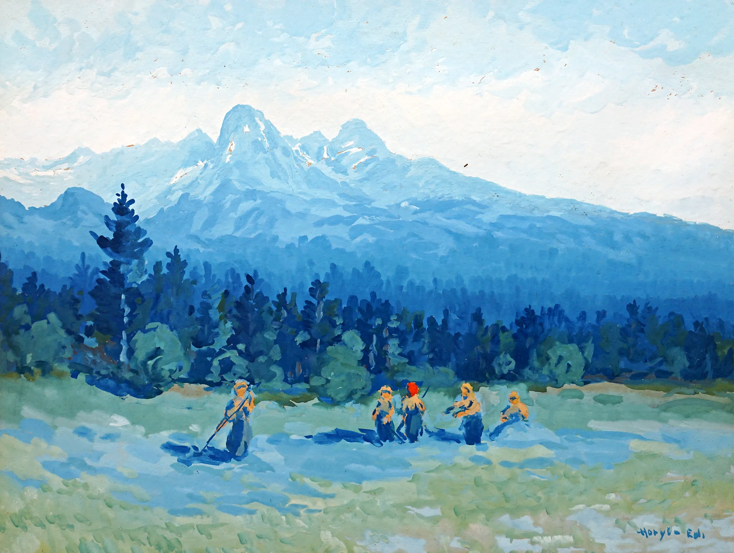Eduard Horyl – Práce na poli - 2