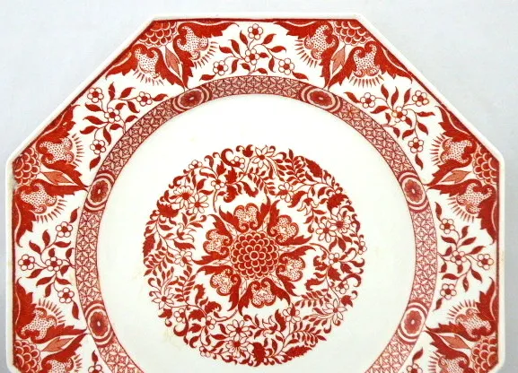 Párové hraněné talíře – Denmark, Minton - 3