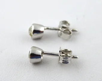 Briliantové zlaté náušnice – 0,30 ct - 3