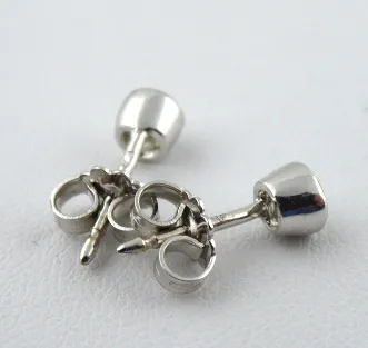 Briliantové zlaté náušnice – 0,30 ct - 6