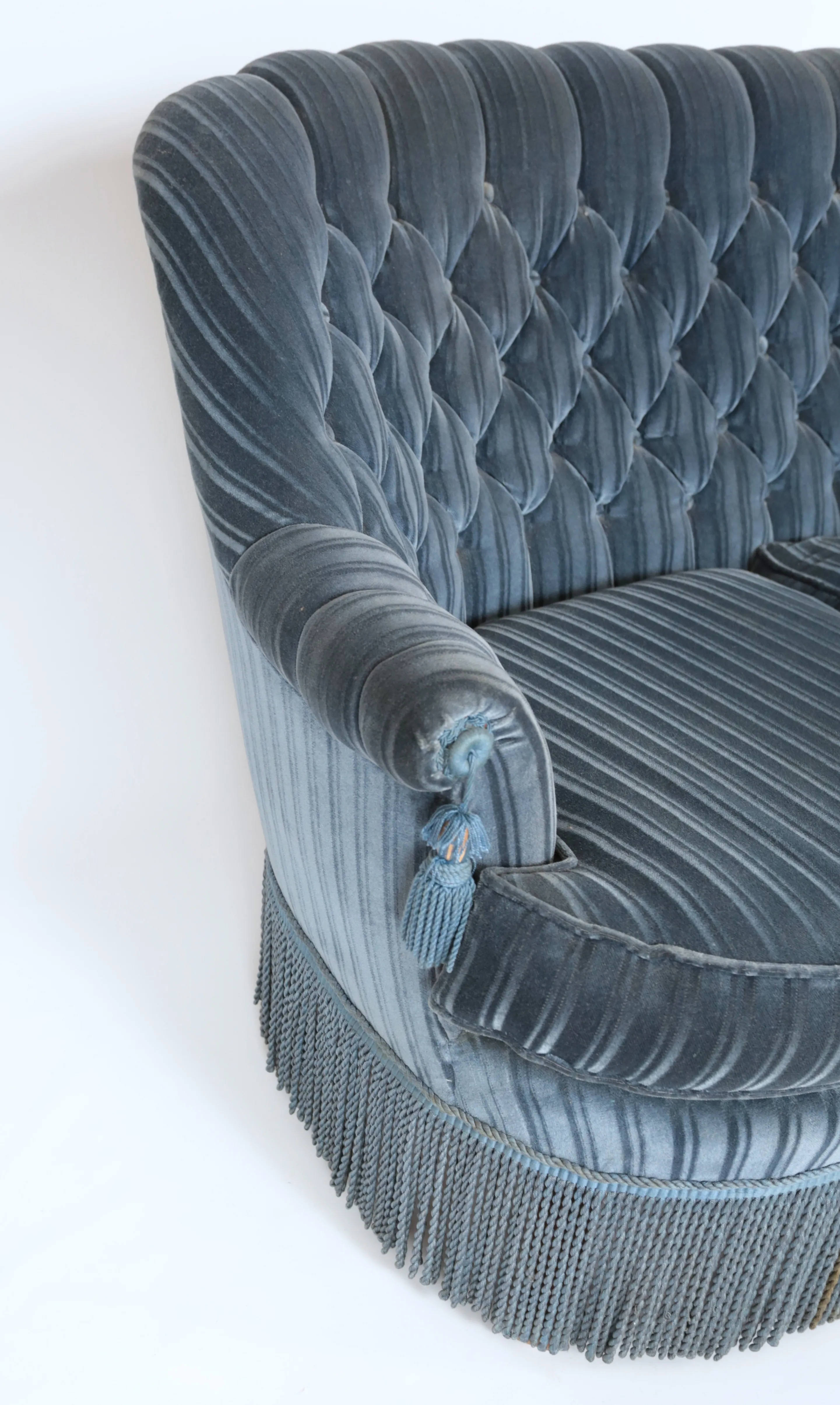 Starožitné anglické sofa viktoriánské - 4